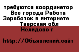 требуются координатор - Все города Работа » Заработок в интернете   . Тверская обл.,Нелидово г.